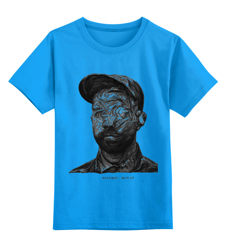 

Детская футболка классическая Printio Woodkid, р. 152, Голубой, 0000000674664