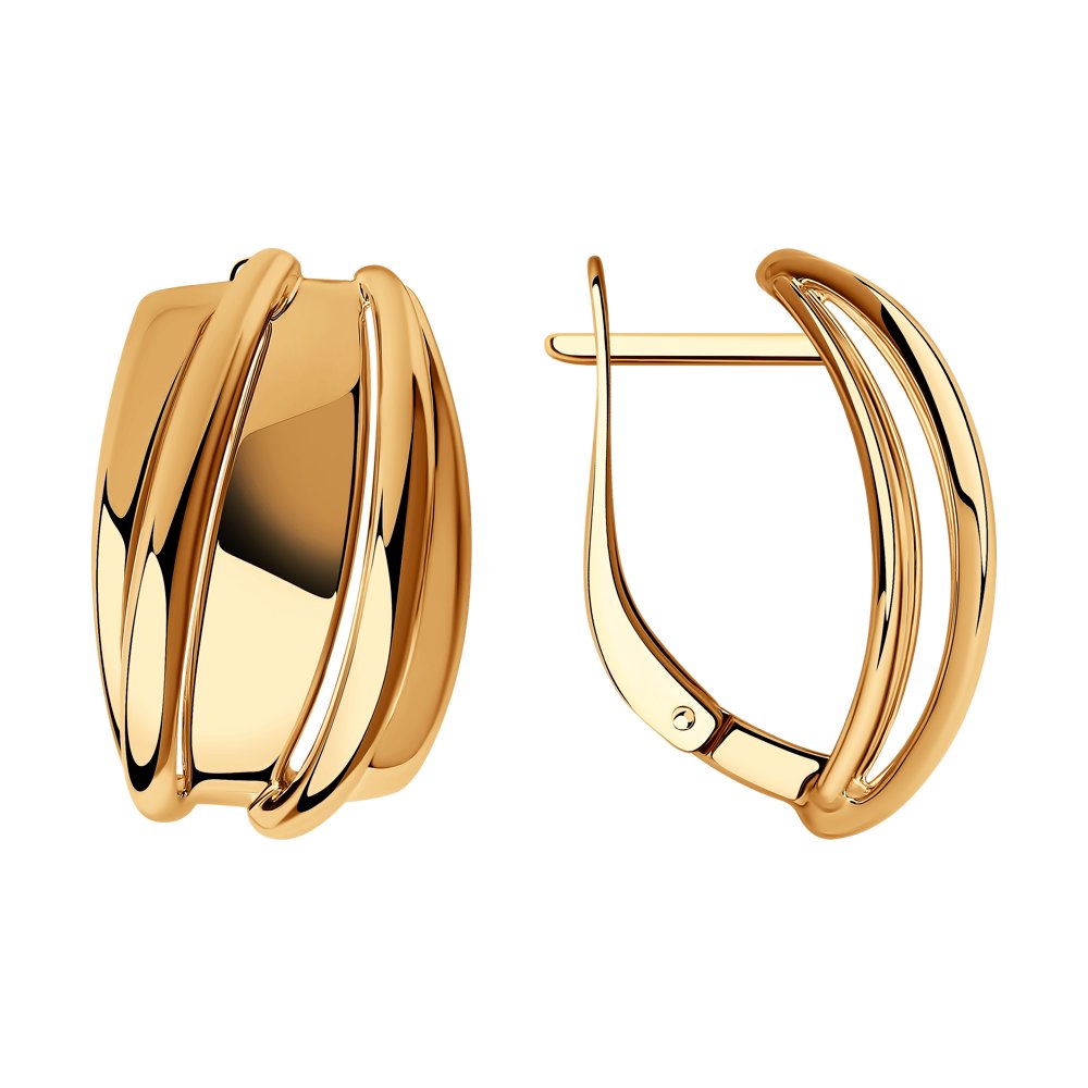 

Серьги женские из серебра SOKOLOV 93021089, без вставки, 93021089