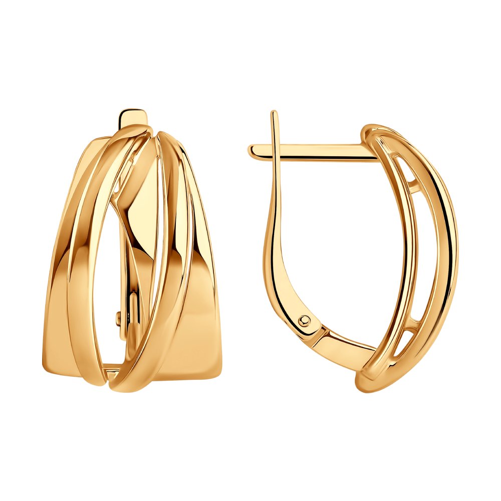 

Серьги женские из серебра SOKOLOV 93021092, без вставки, 93021092