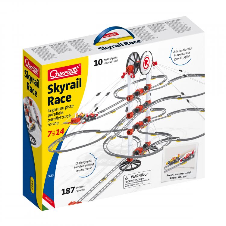 Конструктор-серпантин Quercetti Skyrail Race 6663
