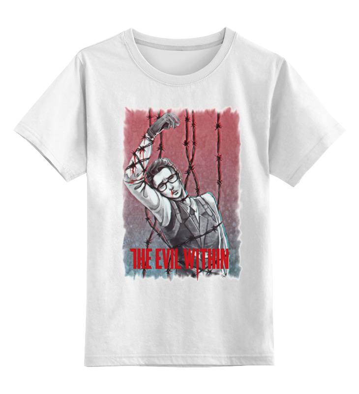 

Детская футболка классическая Printio The evil within, р. 140, Белый, 0000000685502