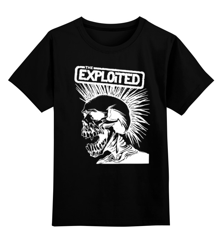 

Детская футболка классическая Printio The exploited, р. 140, Черный, 0000000686709