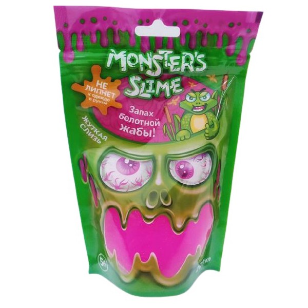 

Слайм Monster's Slime Болотная жаба MS001