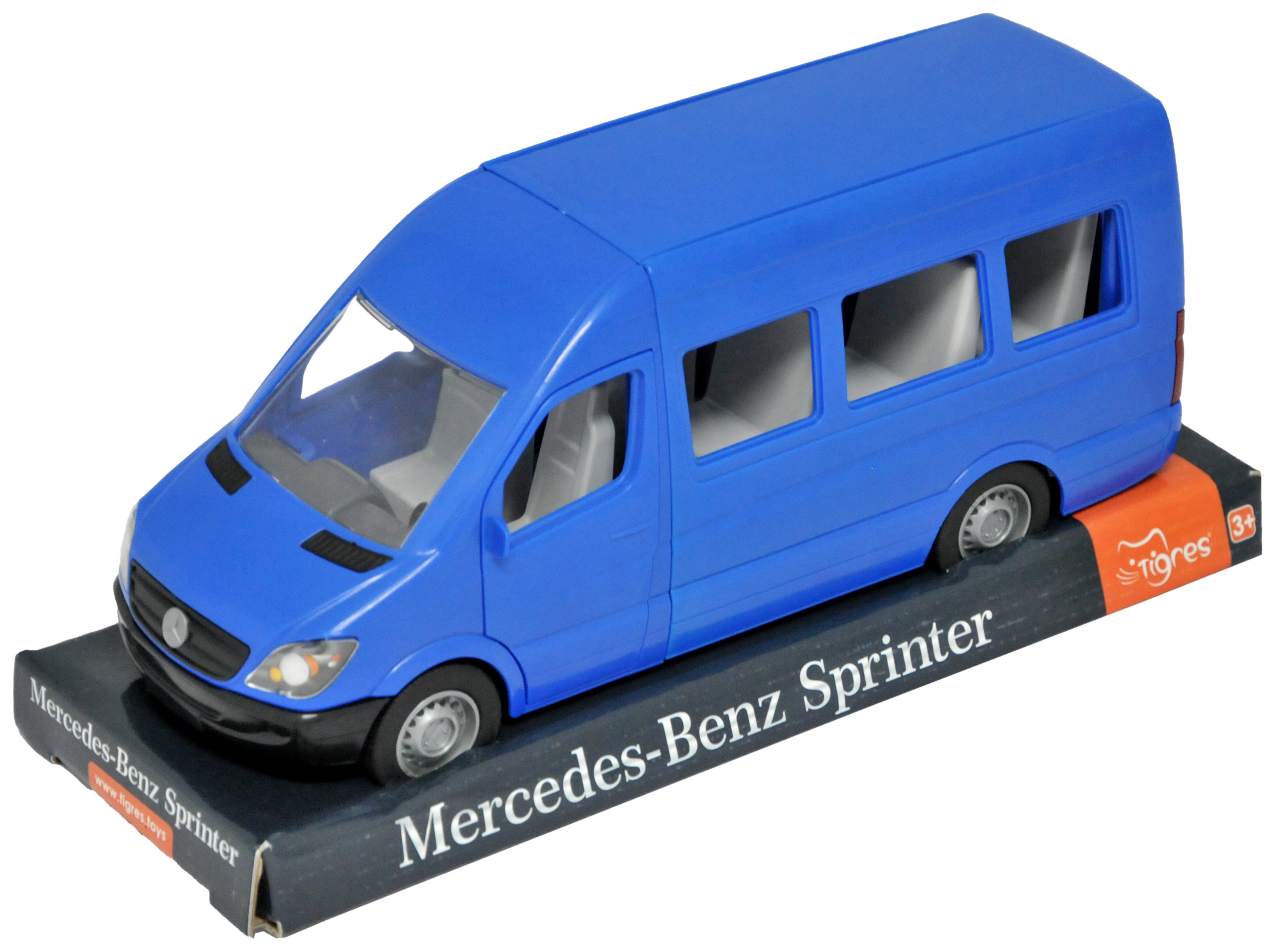 Машинка Тигрес Mercedes-Benz Sprinter пассажирский синий