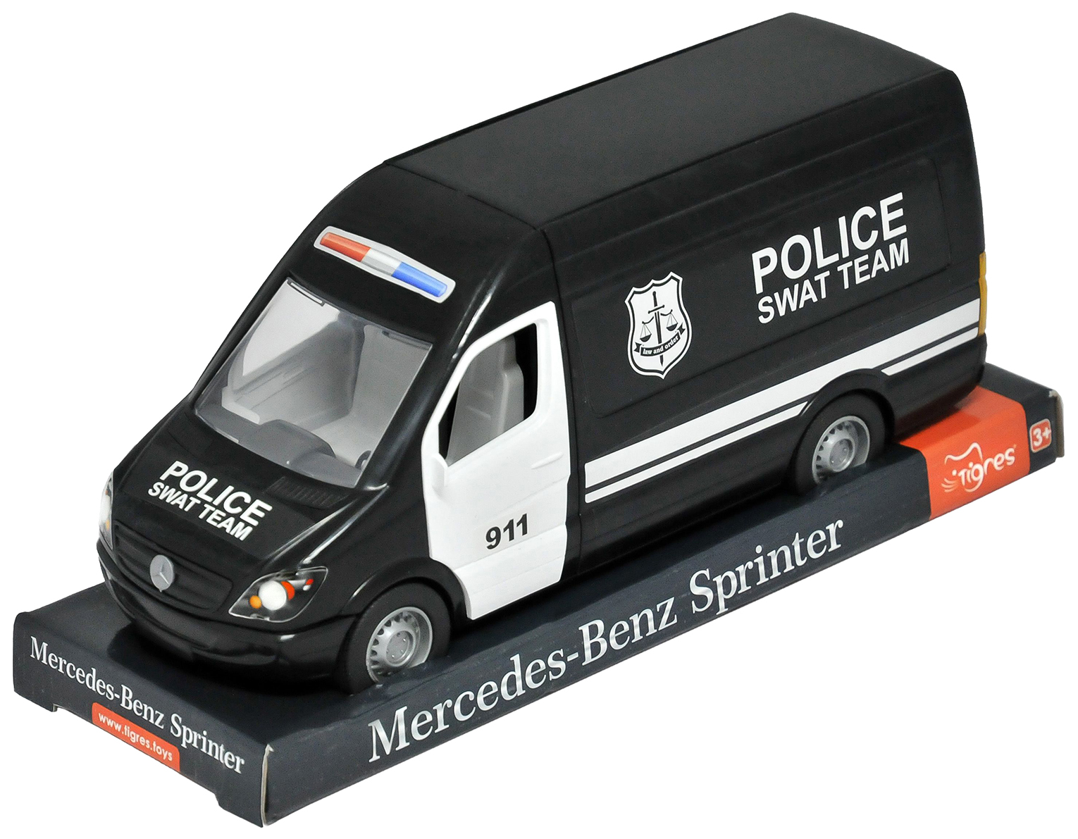 

Машинка Тигрес Mercedes-Benz Sprinter грузовой черный