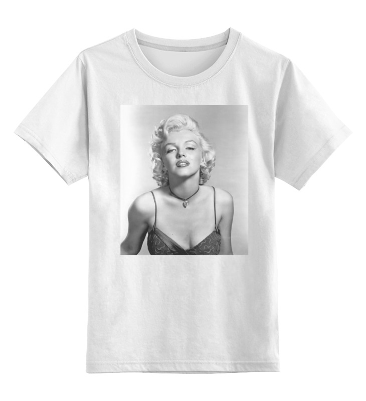 

Детская футболка классическая Printio Marilyn monroe, р. 128, Белый, 0000000684586