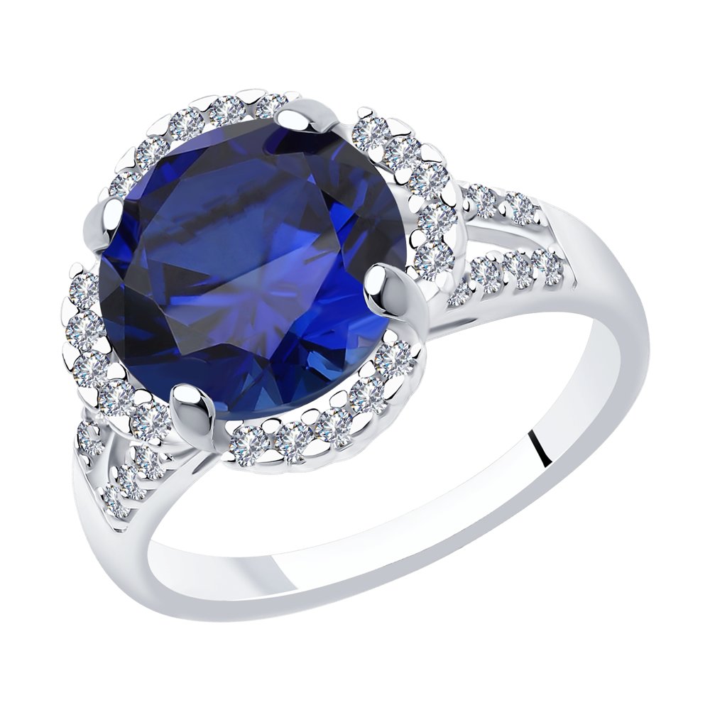 фото Кольцо женское diamant 94-310-00470-1 р.18.5
