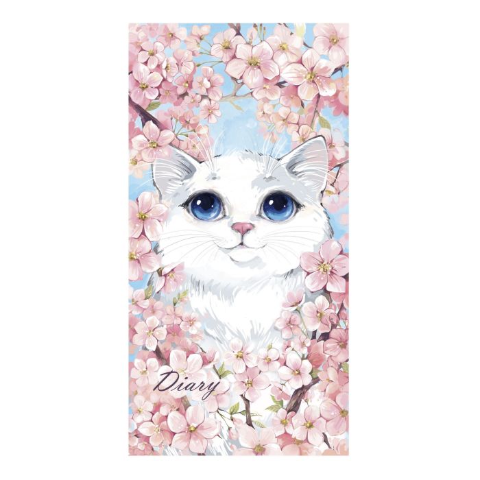 

Записная книжка Notebook 53167 КОТ В ЦВЕТАХ Феникс
