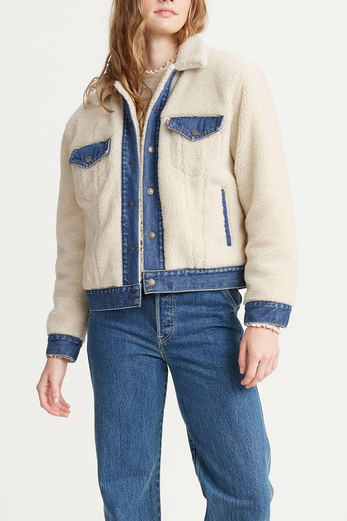 

Джинсовая куртка женская Levi's 3938600010_Синий синяя XS, 3938600010_Синий