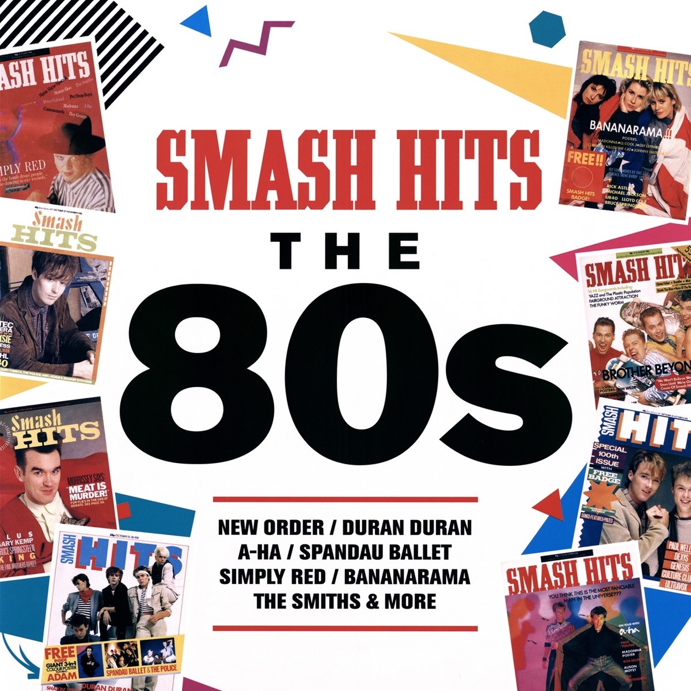 фото Various artists smash hits the 80s (red vinyl) мистерия звука