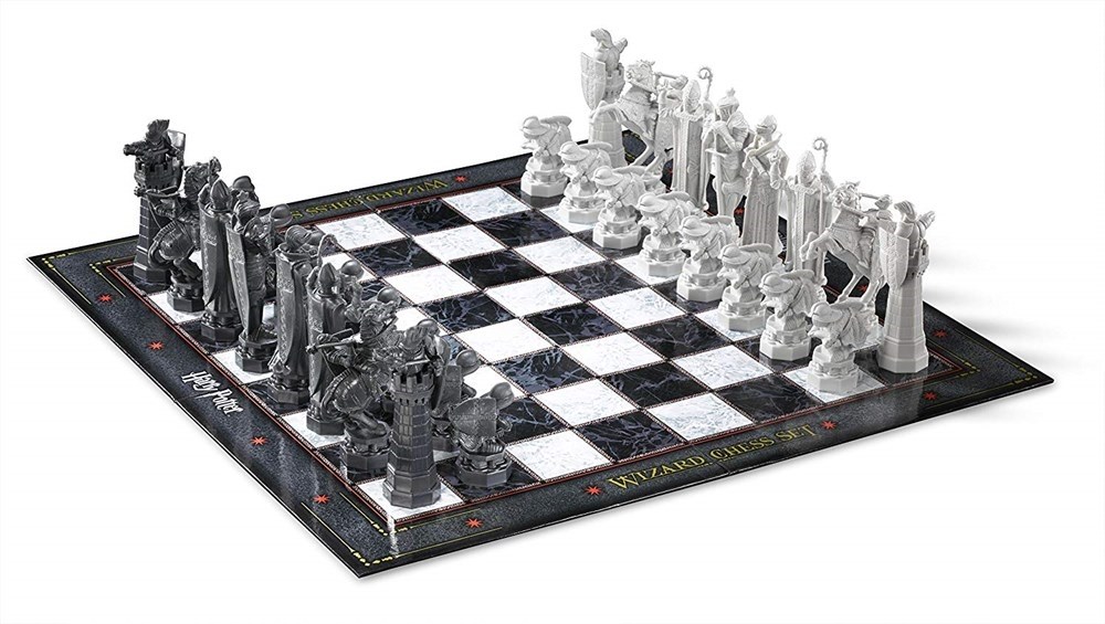 фото Волшебные шахматы гарри поттер hp wizard chess set the noble collection uk ltd