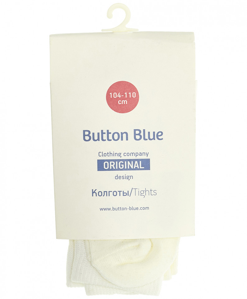 

Колготки детские Button Blue, цв. белый р.104, 218BBGU84011400