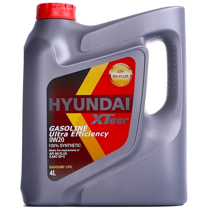 фото Моторное масло hyundai xteer gasoline ultra efficiency 0w-20 4 л