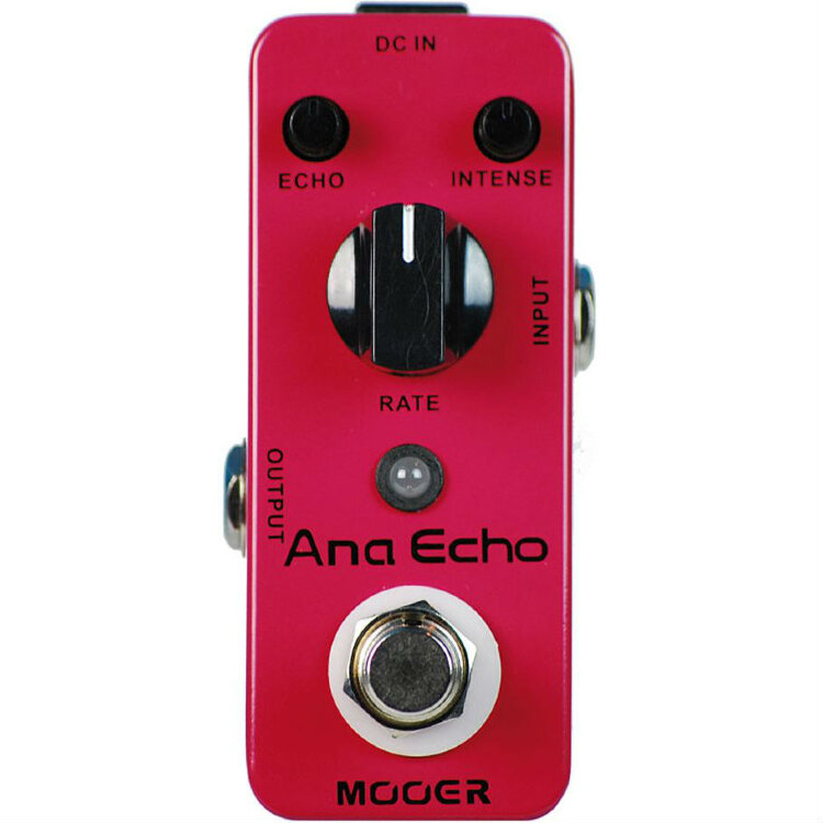 фото Педаль эффектов для электрогитары мини mooer ana echo