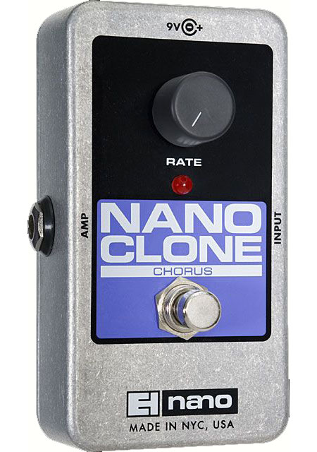 Педаль эффектов для электрогитары Electro-Harmonix Nano Clone Full Chorus