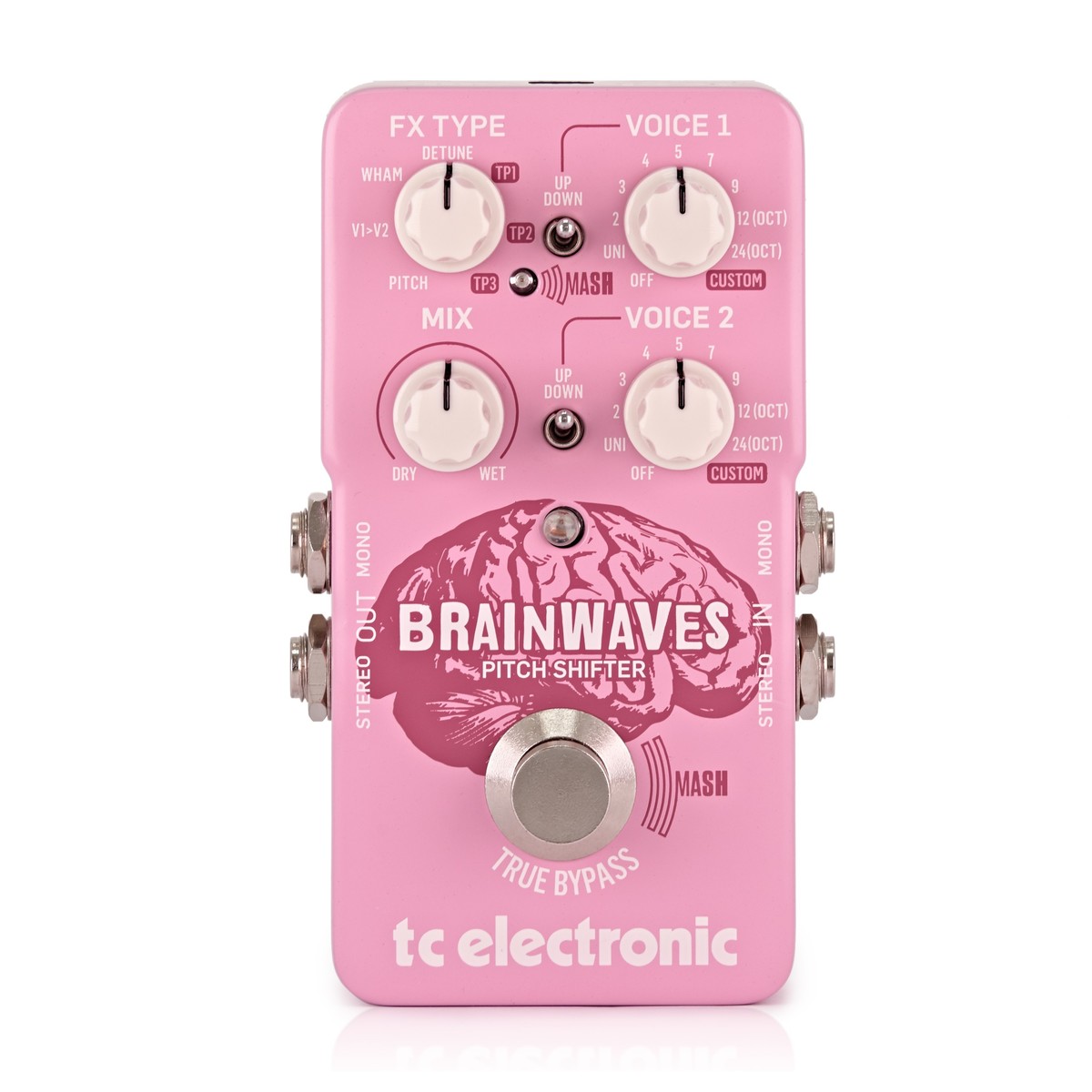 

Педаль эффектов для электрогитары TC ELECTRONIC BRAINWAVES PITCH SHIFTER