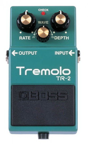 

Гитарная педаль Boss TR-2 Tremolo, Зеленый