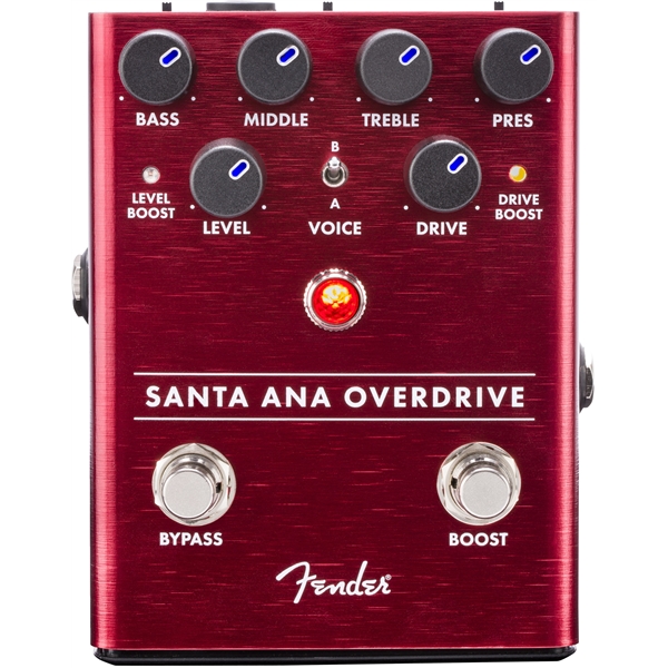 

Педаль эффектов FENDER SANTA ANA OVERDRIVE PEDAL