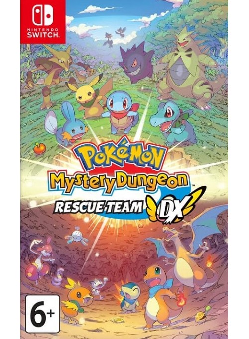 

Игра Pokemon Mystery Dungeon: Rescue Team DX для Nintendo Switch, Pokemon Mystery Dungeon: Rescue Team DX