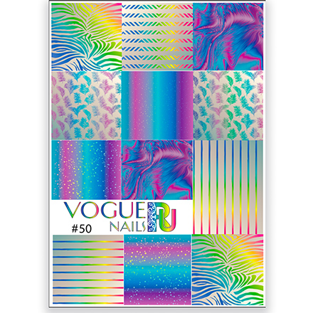 Купить Слайдер-дизайн Vogue Nails №50