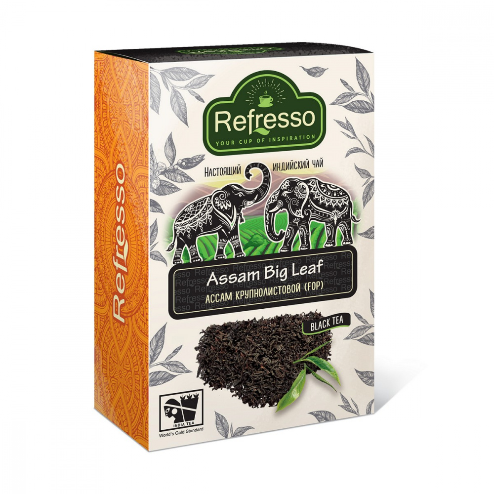 

Чай Refresso Assam Big Leaf, черный крупнолистовой, 100 гр