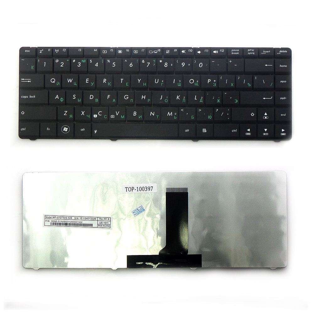 

Клавиатура TopON для ноутбука Asus K84, N43, P43E Series