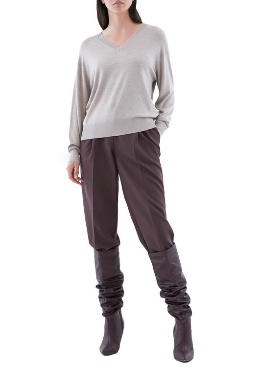 

Джемпер женский ZARINA 328603804 коричневый M, 328603804