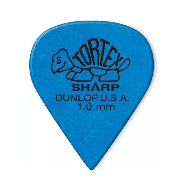

Медиаторы Dunlop Tortex Sharp 412R1.0, Синий