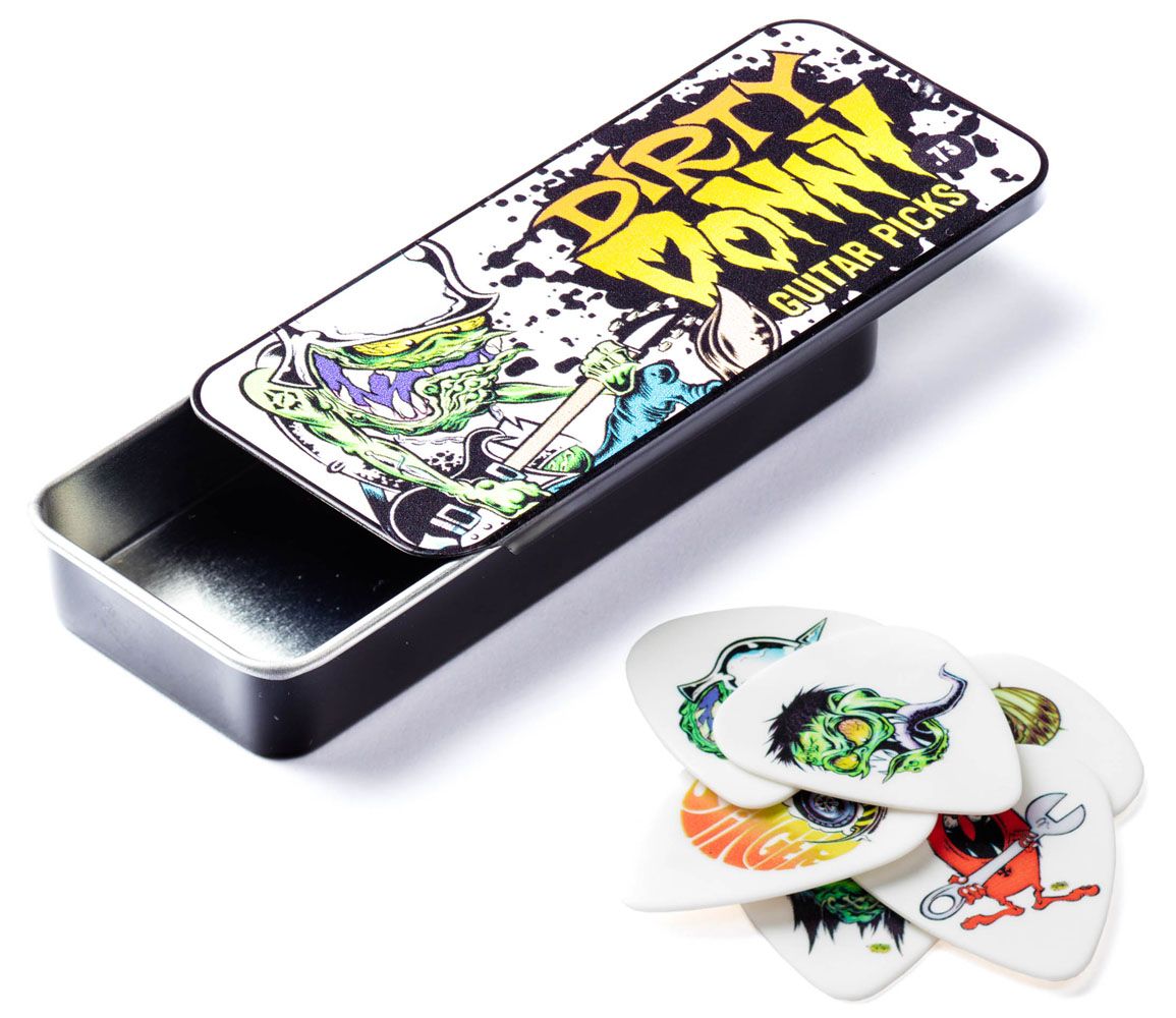 

Медиаторы Dunlop BL111T1.0 Dirty Donny, Разноцветный