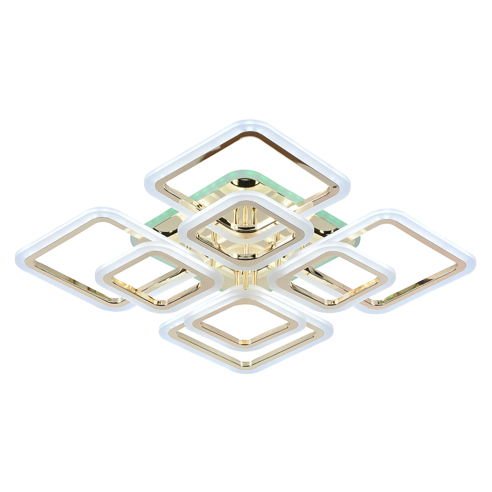 фото Светодиодная люстра 1375/4+4 fgd 176w+12w rgb profit light