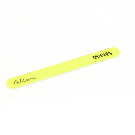 

Пилка Dewal Neon прямая желтая 320/320, Желтый
