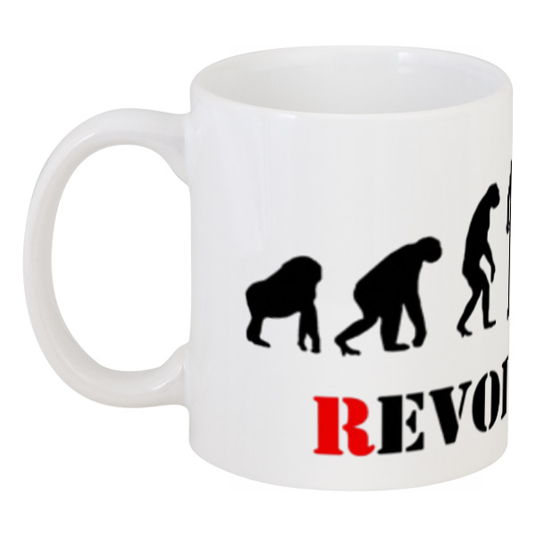 фото Кружка printio evolution - revolution