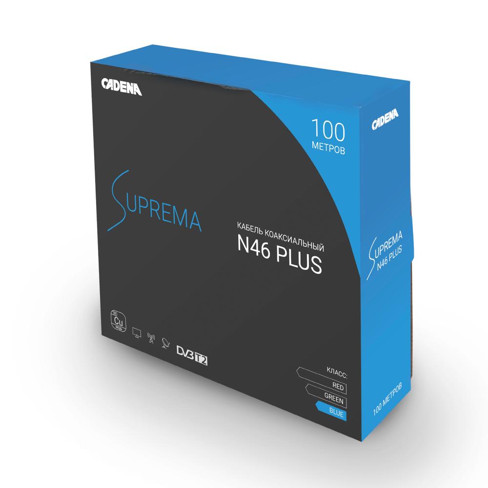 

Кабель коаксиальный Cadena Suprema N46 Plus 100 м