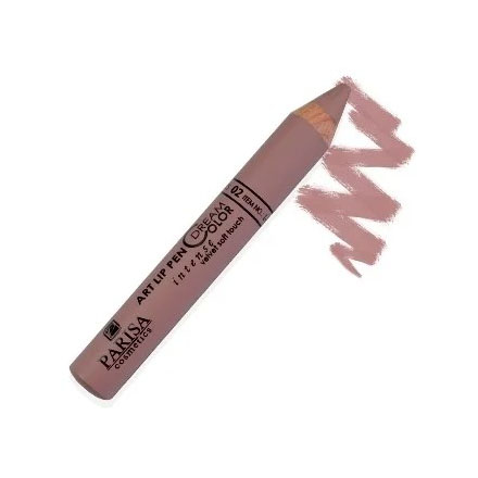 Помада-карандаш для губ Parisa Cosmetics Dream Color, тон 02 Нюд