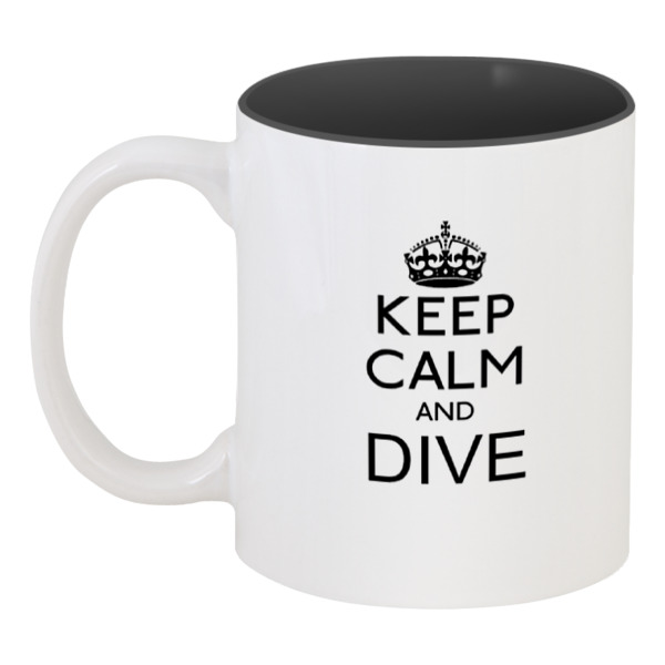 

Кружка Printio цветная внутри Keep calm