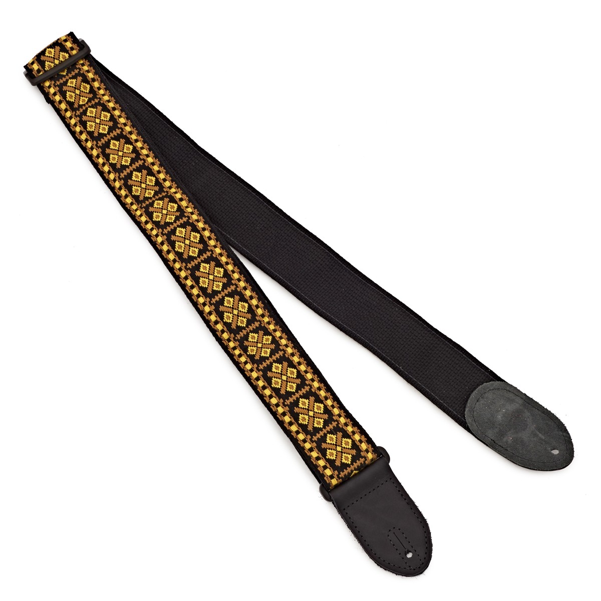 фото Ремень для гитары gretsch g brand strap diamond black ends