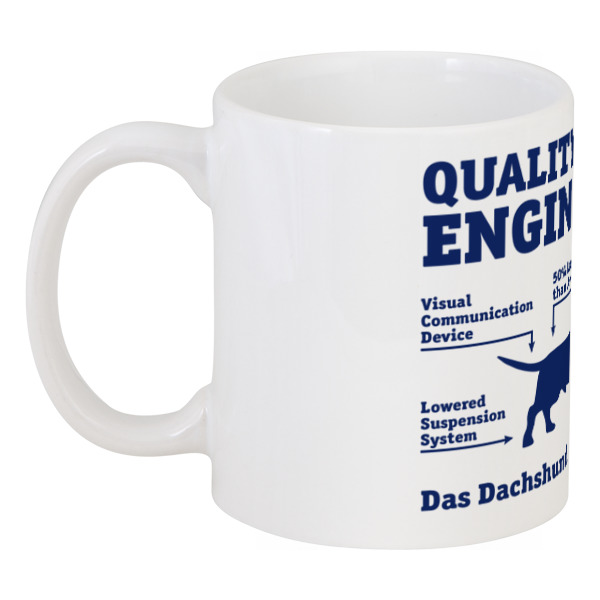 

Кружка Printio Quality german engineering