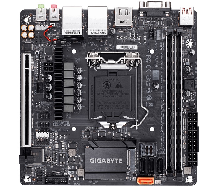 

Материнская плата GIGABYTE C246N-WU2, C246N-WU2