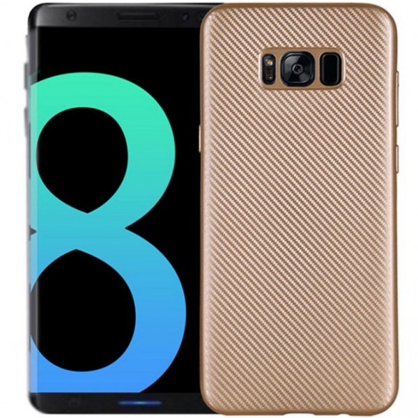 фото Tpu чехол origin series (textured) для samsung g955 galaxy s8 plus (золотой) epik