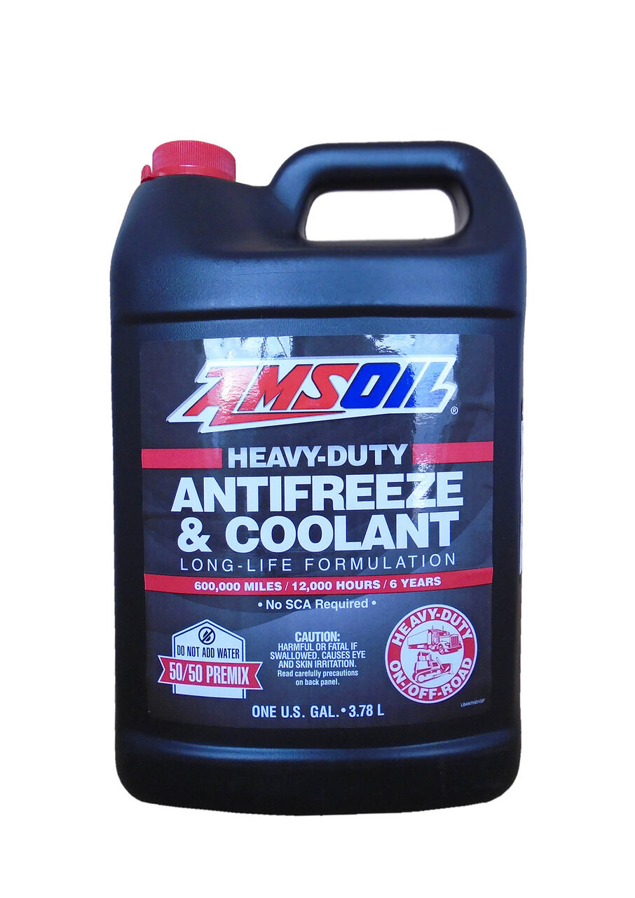 фото Антифриз amsoil heavy duty antifreeze and coolant (3,78л)*