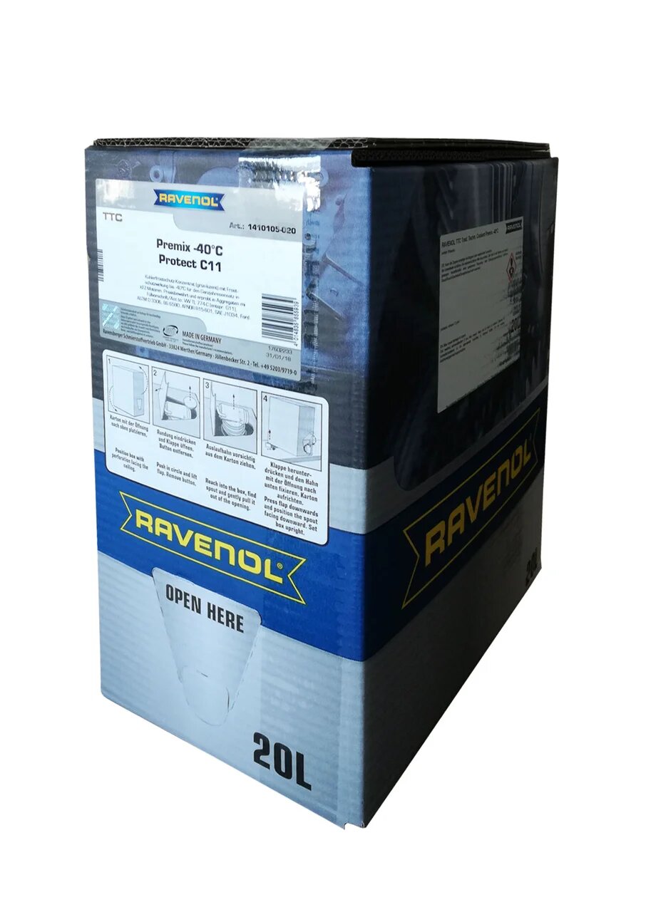 

Антифриз RAVENOL 1410105B2001888 желтый