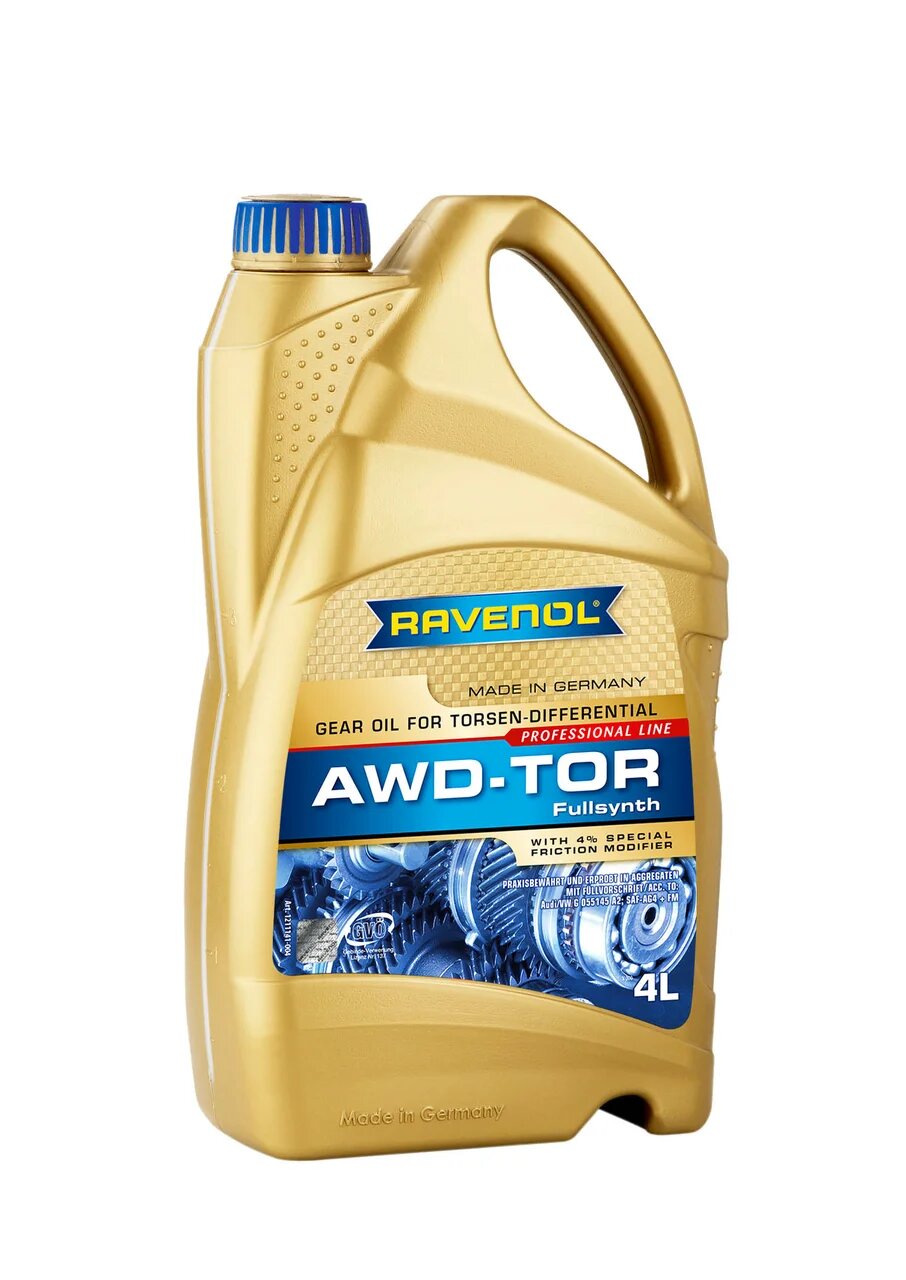 фото Трансмиссионное масло ravenol awd-tor fluid (4л)