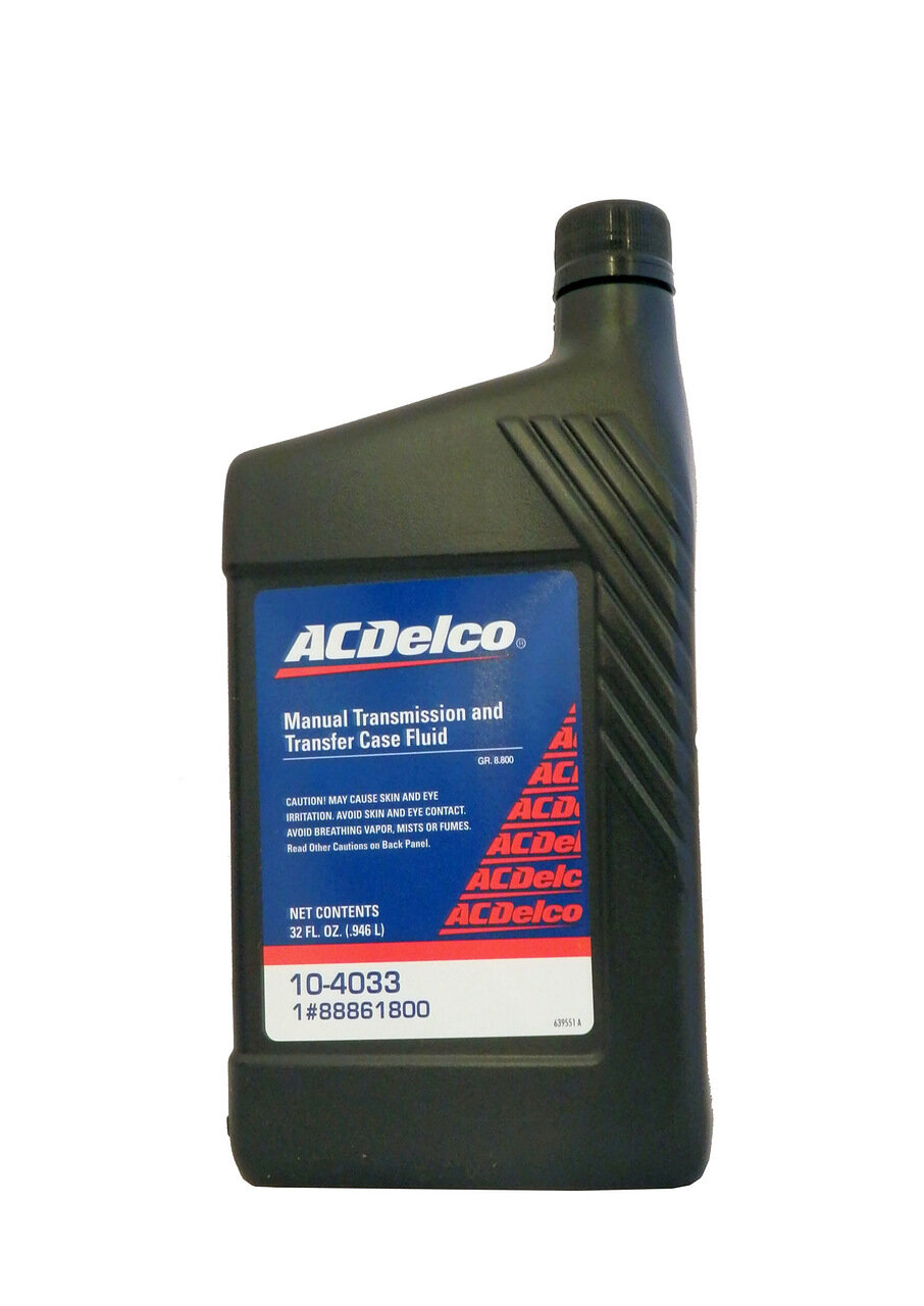 Трансмиссионное масло AC DELCO Manual Transmission And Transfer Case Fluid (0,946л)