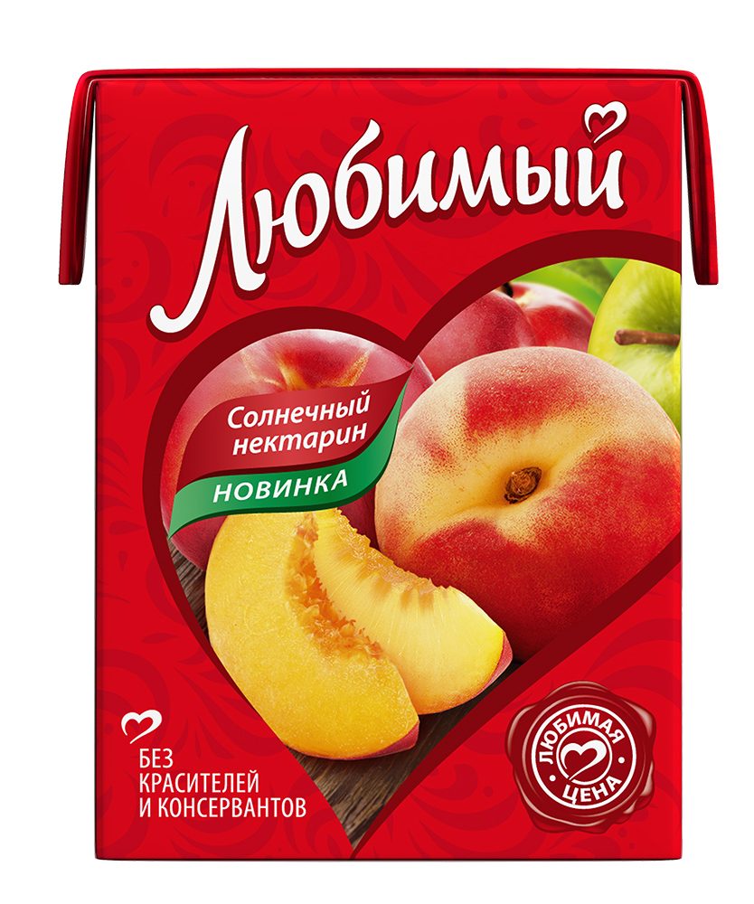 

Сок Любимый персик 0.2 л, ЛЮБИМЫЙ