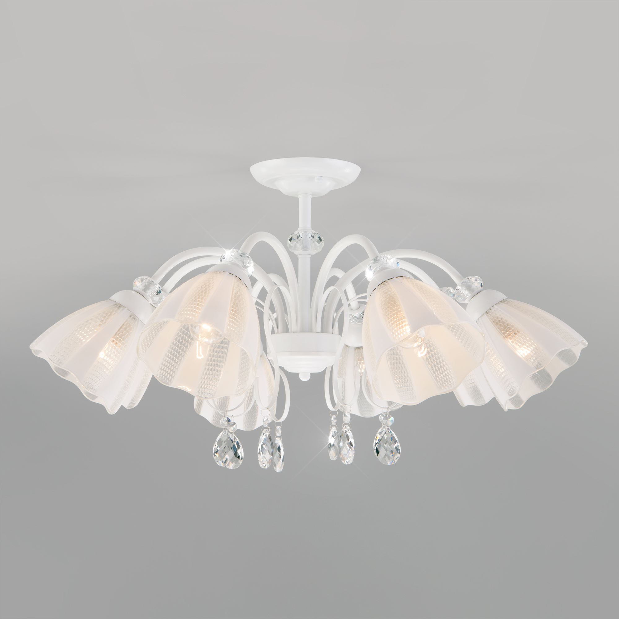 фото Потолочная люстра с плафонами eurosvet 30155/8