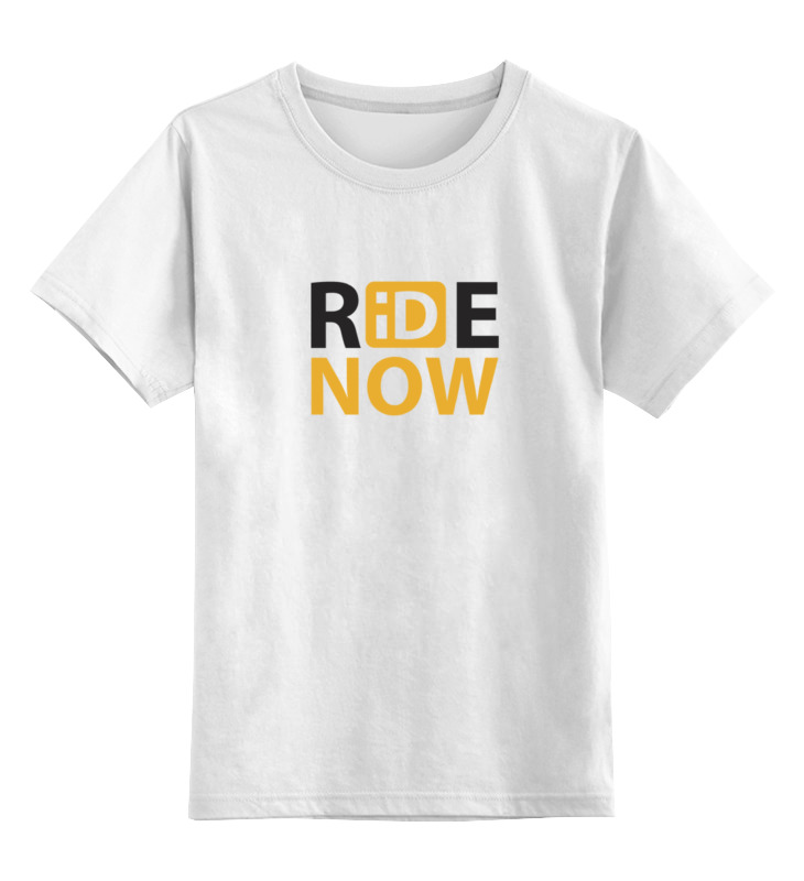 Детская футболка классическая Printio Ride-now, р. 116