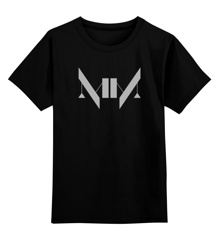 

Детская футболка классическая Printio Marilyn manson, р. 116, Черный, 0000000681478