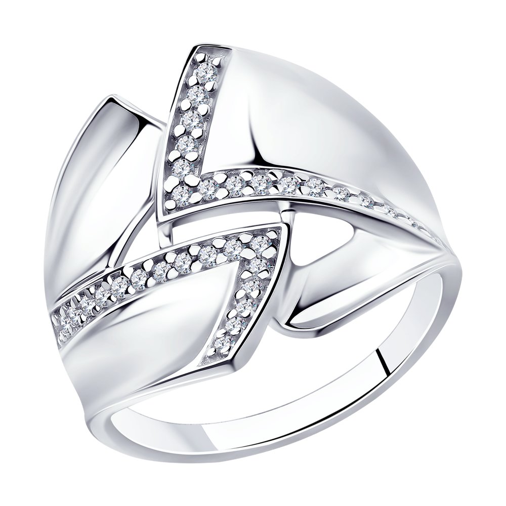 фото Кольцо женское sokolov 94013202 р.17.5