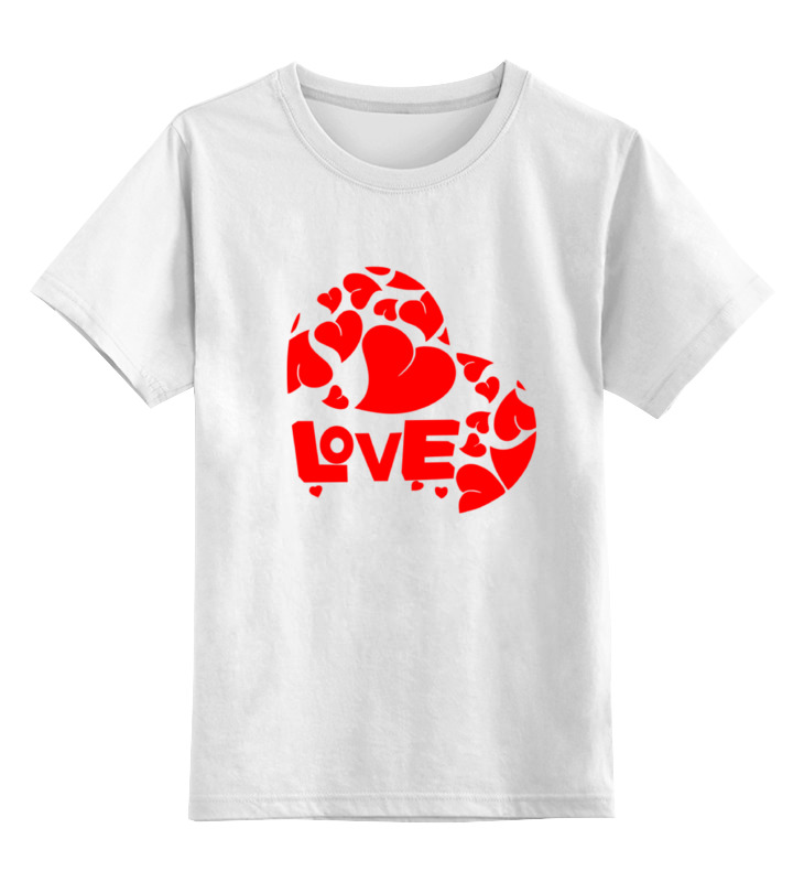 

Детская футболка классическая Printio Love, р. 104, 0000000676523