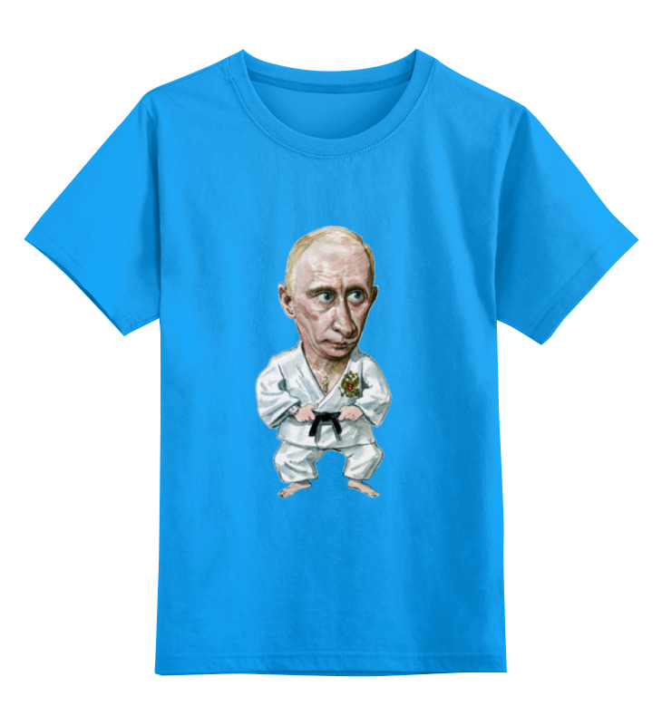 

Детская футболка классическая Printio Путин, р. 104, 0000000677054